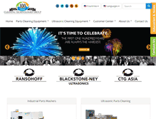 Tablet Screenshot of ctgclean.com